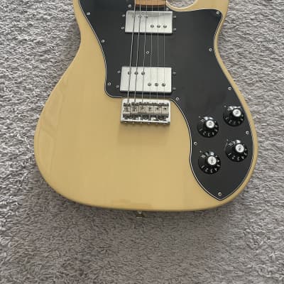 Fender Vintera ‘70s Telecaster Deluxe 2019 MIM Vintage Blonde Maple FB Guitar image 2