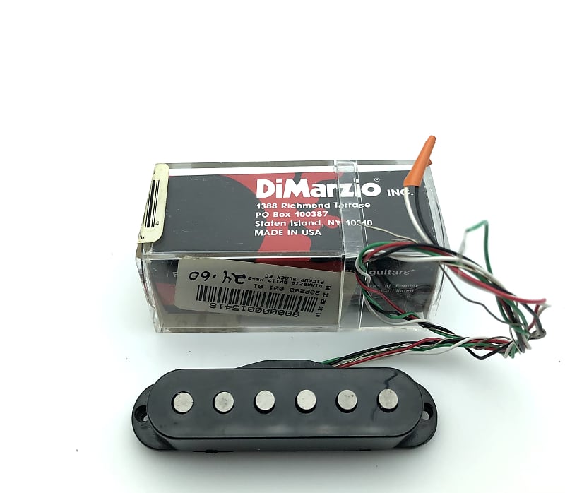 DiMarzio DP117 HS-3 for Stratocaster Black | Reverb