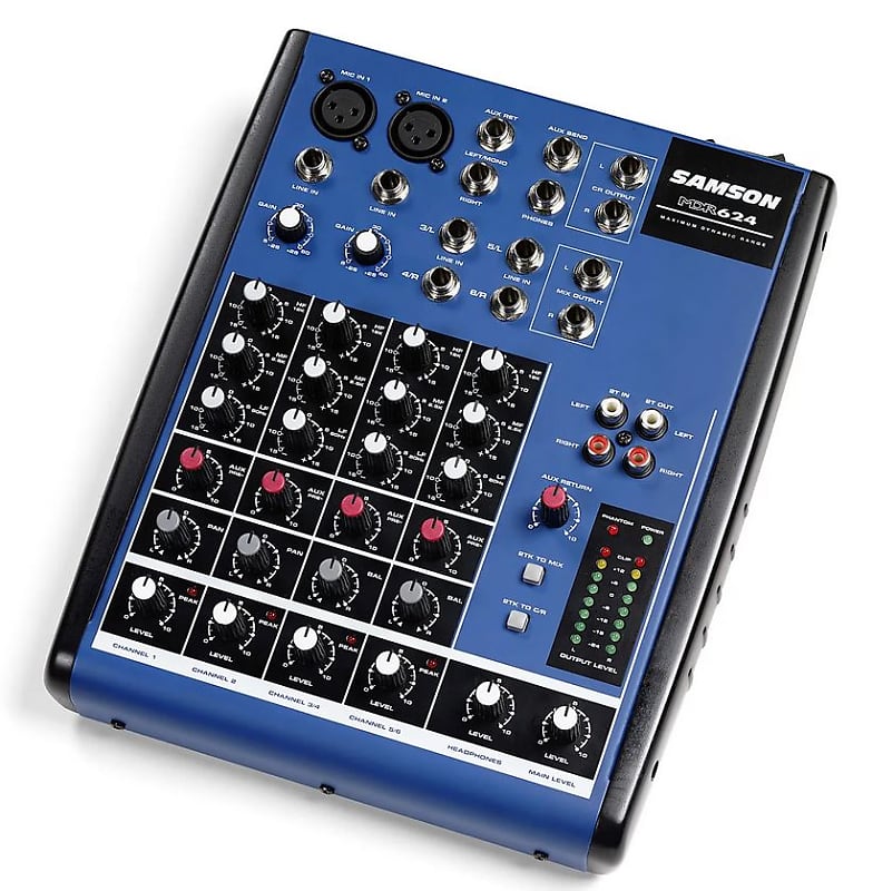 Samson MDR624 6-channel Stereo Mixer MDR 624 image 1