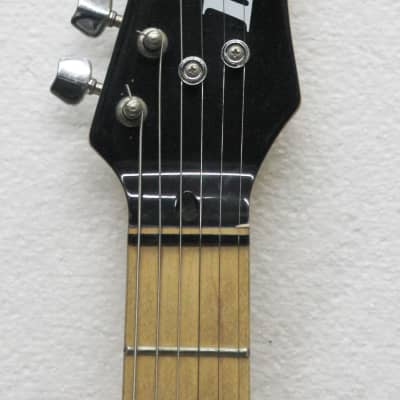 1993 Ibanez EX 170 Korean Black Electric Guitar image 7