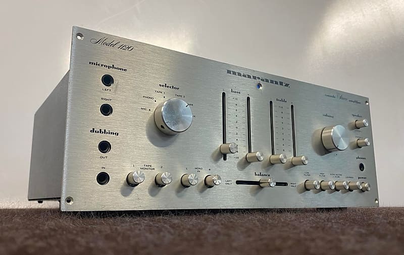 Vintage Marantz 1120 Stereo Integrated Amplifier. Pro Serviced!
