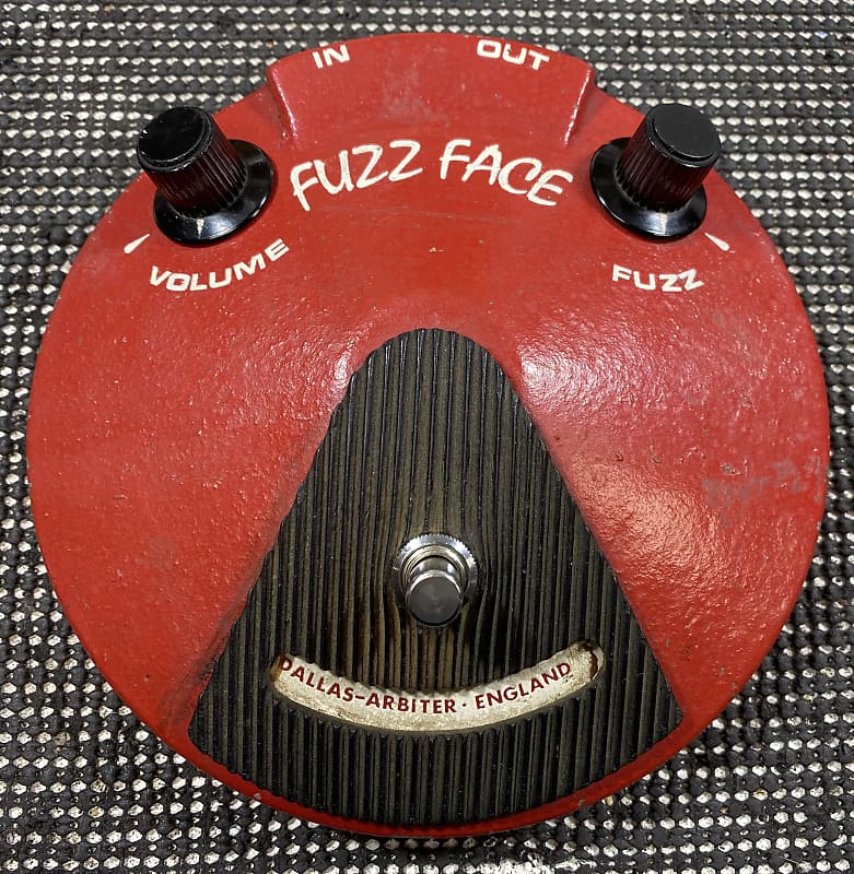 1968 Dallas Arbiter Fuzz Face - Red - NKT 275 Red Dot