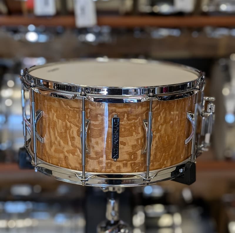 Black Swamp Percussion Dynamicx 14X7 Quilted Maple snare drum Reverb
