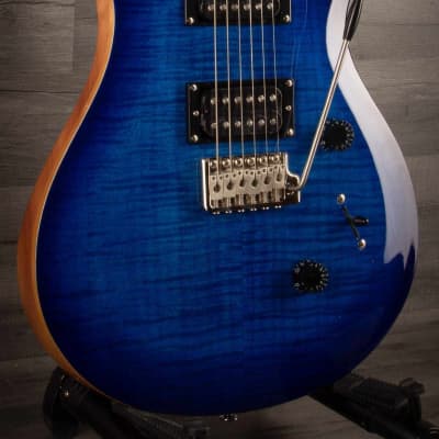 PRS SE Custom 24 - Faded Blue Burst image 3