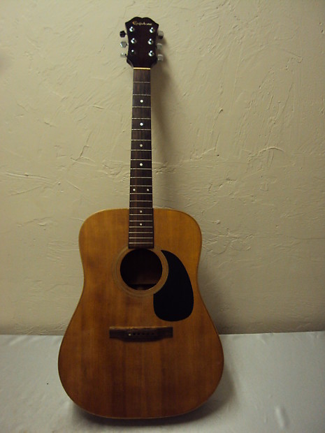 Epiphone PR 725 S 1980 s Acoustic Guitar For Repair Reverb The