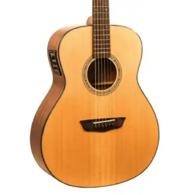 Washburn WLO100SWEK-D Woodline Solidwood Series Orchestra Cutaway Acoustic-Electric Guitar image 3