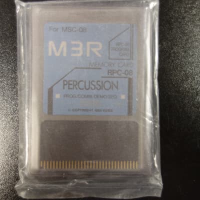 Korg M3R Memory cards RSC-8S Percussion 1989 image 2