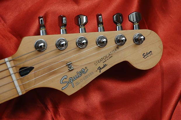 Vintage Squier Silver Series Stratocaster Japan 1993 Fender Strat