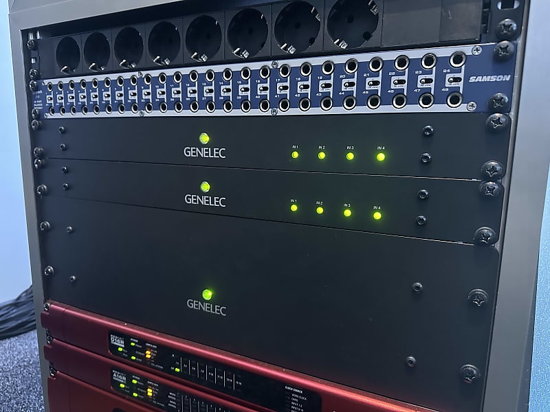 Genelec 9301a GLM AES Speaker Manager Reverb