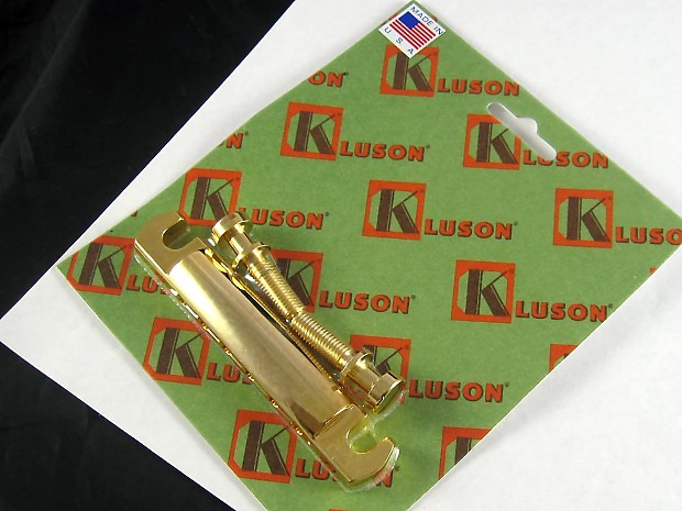 Kluson KLP-1142G Lightweight Aluminum Stop-Bar Tailpiece image 1