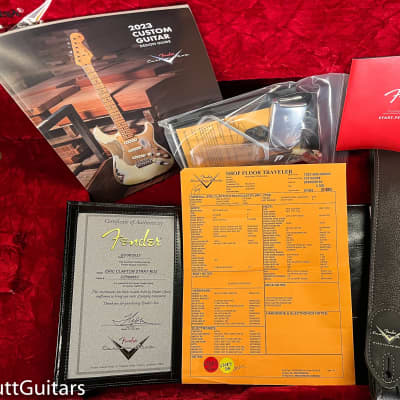 Fender Custom Shop Eric Clapton Signature Stratocaster Journeyman Relic 2-Color Sunburst (953) image 8