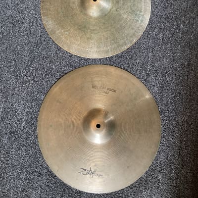 レア)A zildjian Rock hats 15インチ+15インチ - パーカッション・打楽器