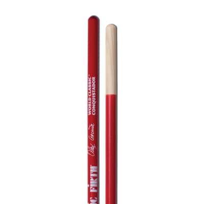 Vic Firth SAA Alex Acuna Signature Pair of Timbale Sticks Red. image 2