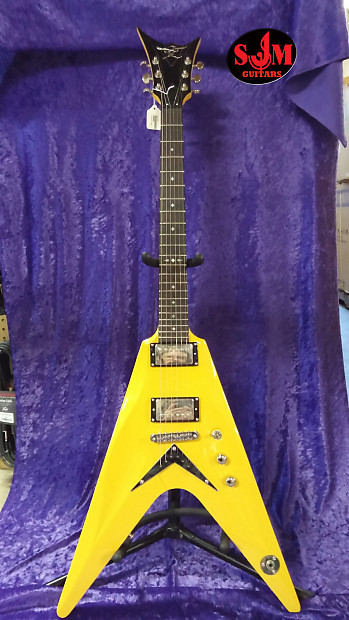 DBZ Cavallo Electric Guitar Yellow