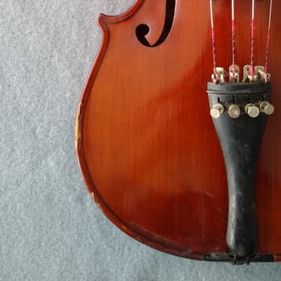Vintage, Unbranded German made 4/4 Stradivarius 1716 Violin 1900s image 2