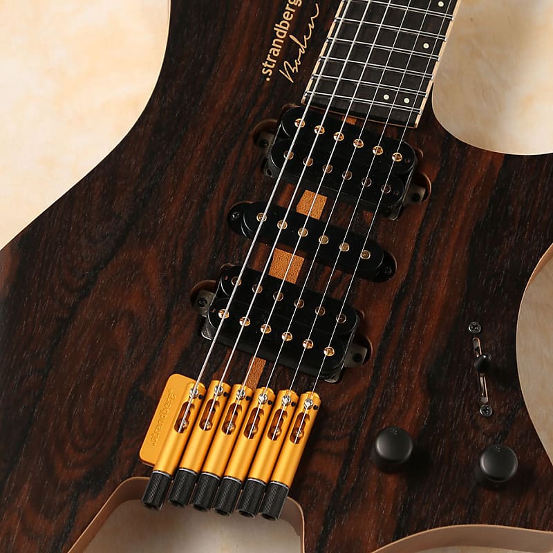 ギター strandberg Boden J6 Hand Selected Wood strandberg Boden J6 Standard HSH (Ziricote Top/Mahogany Back