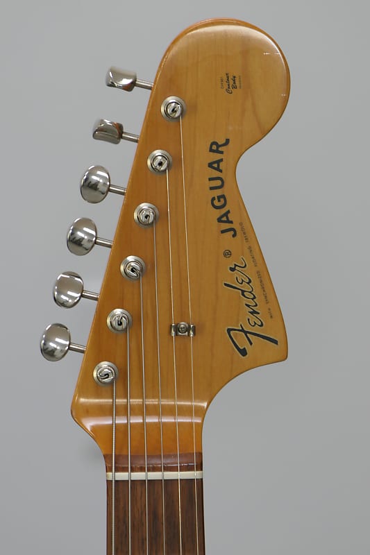 Fender Japan 66 Reissue Jaguar CIJ Black - 1997 | Reverb