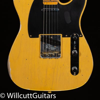 Fender Custom Shop 1950 Double Esquire Relic Aged Nocaster Blonde (414) image 3