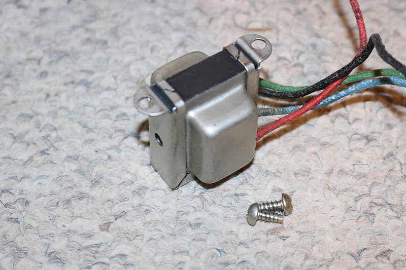 Vintage Original 1960s 1970s Fender Reverb Driver