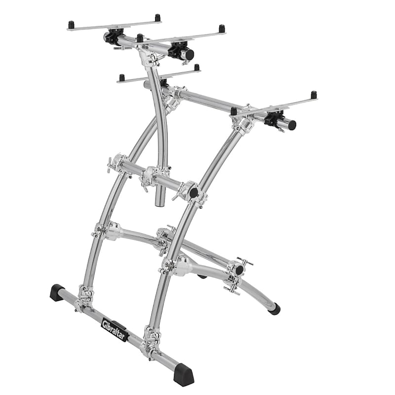 Gibraltar GKSDBKT88 Key Tree Double Tier Keyboard Stand Reverb