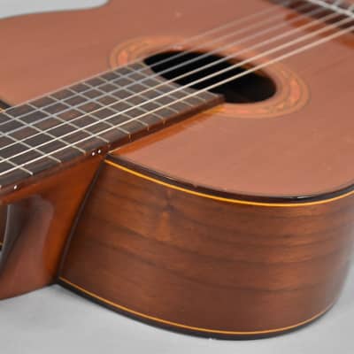 1976 Pimentel Classical Natural Finish Nylon String Acoustic Guitar image 4