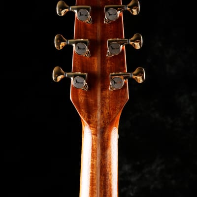 Avian Songbird 2A Natural All-solid Handcrafted African Mahogany Acoustic Guitar image 7