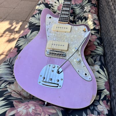 MJT ボディバーガンディレッド Flat Top Bound Burgundy Mist Metallic Jazzmaster / MJT