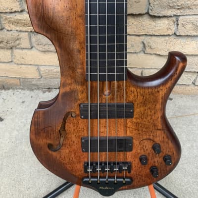 2018 Marleaux Contra 5 Fretless Bass image 2