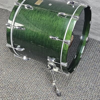 Pearl Masters Custom MMX Shell Kit 10-12-14-22 Late 1990s-Early 2000s - Emerald Green image 3