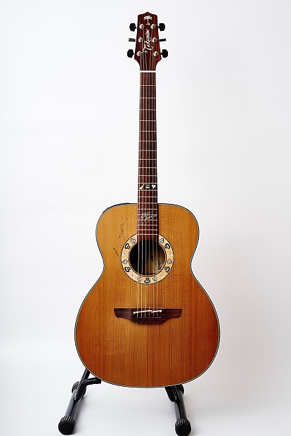 Takamine KC70 Signature Series Kenny Chesney Model OM Acoustic/Electric Guitar Natural image 2