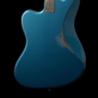 ギター Fano Guitars JM6 Oltre Lake Placid Blue Fano JM6 Oltre Humbucker-Mount TV Jones Classic – Lake