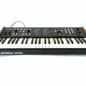 Vintage Sequential Circuits Six-Trak SIXTRAK 610 Synthesizer Synth Keyboard MIDI Prophet Dave Smith image 3