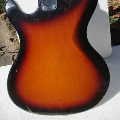 Hy-Lo Guitar,  1960's,  Japan,  3 PU's,  Sunburst, Plays And Sounds Good image 8