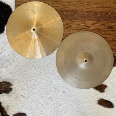 パーカッション・打楽器 A Zildjian 70s New Beat Hats A. Zildjian 14