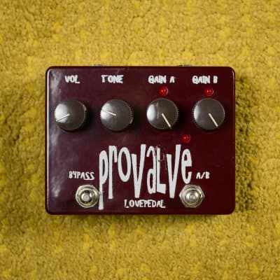 Lovepedal Provalve 2 ディストーション Lovepedal ProValve 2 Dual Distortion Guitar Effects Pedal