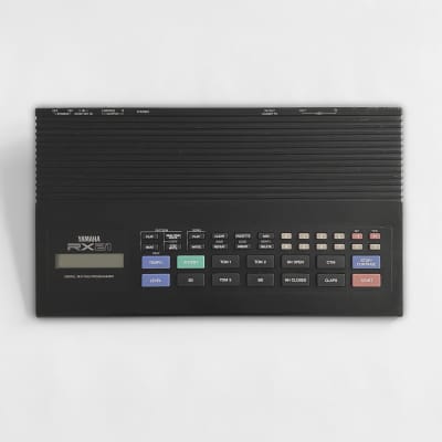 Yamaha RX21 Digital Rhythm Programmer 1985 Black image 1