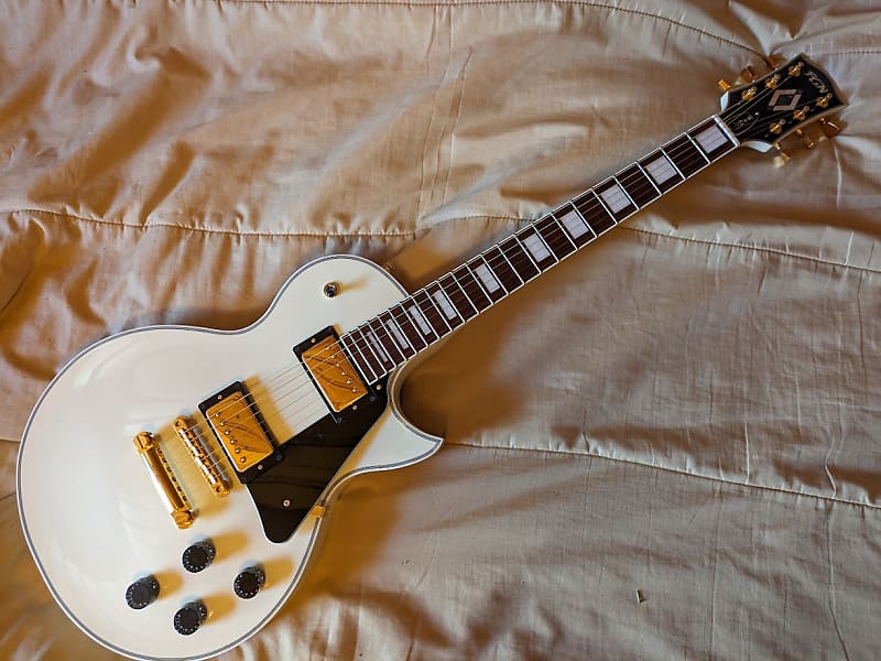 FGN - Fujigen - NLC-10 2021 - Antique White - Les Paul Custom - Made in  Japan