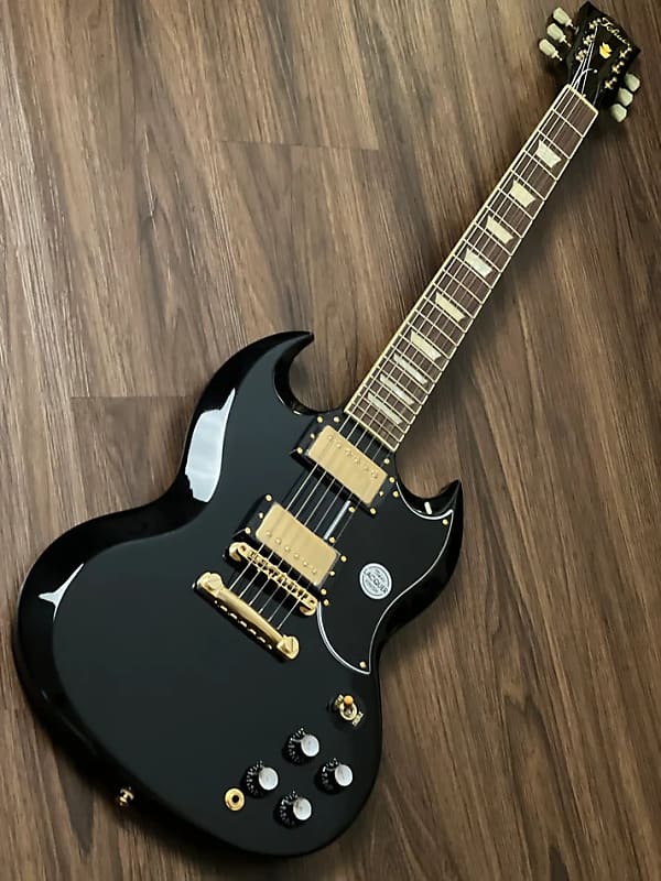 Tokai SG-215 GH BB Premium Series Japan in Black Beauty with