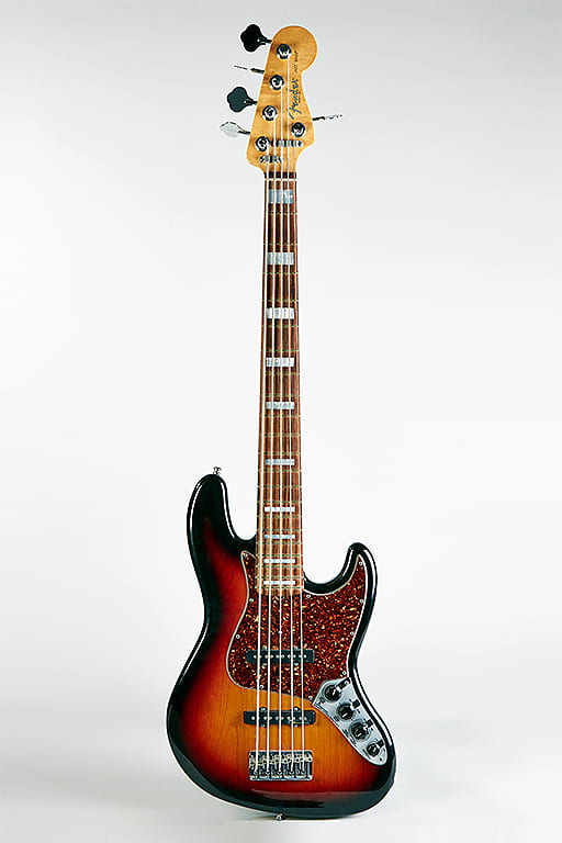 Fender Jazz 5 Custom Shop 2006 3 Tone Sunburst image 1