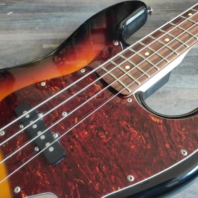1992 Bill's Brothers Japan Excellent Jazz Bass (Sunburst) | Reverb
