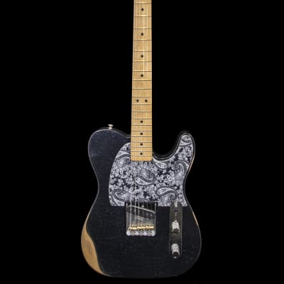 Fender Brad Paisley Road Worn Esquire 2020 Black Sparkle w/ Gig Bag image 2