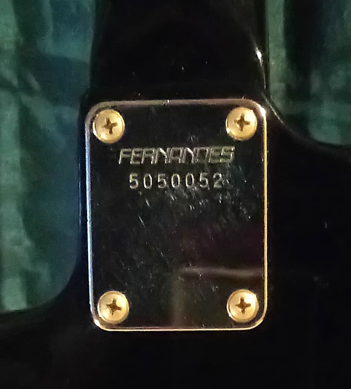 Fernandes SSH-40 1986 Limited Edition Black | Reverb Fernandes SSH-40 1986 Limited Edition Black | Reverb