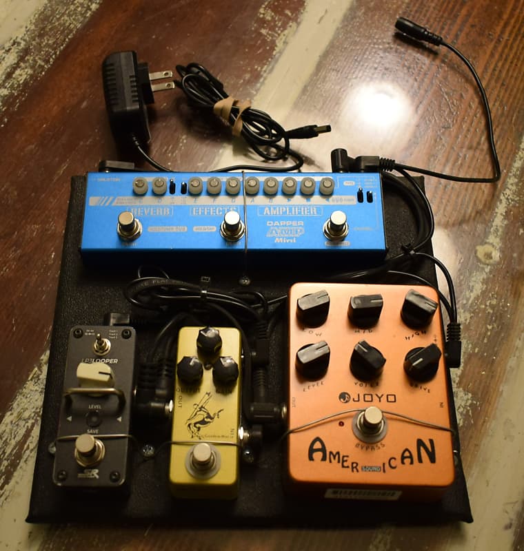 DIY Pedalboard 30x17 With Velcro 2018 Black