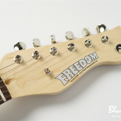 Freedom Custom Guitar Research Shaker L.W.Ash2P/R Black…Brown? - Made in Japan image 5