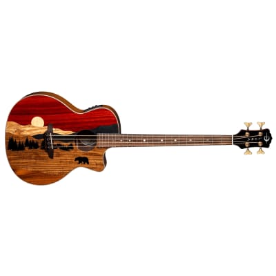 Luna Vista Bear Concert Ukulele w/Preamp & Gigbag | Reverb