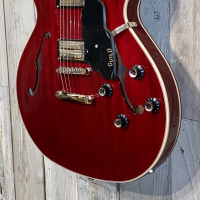 Guild Starfire I DC Semi-Hollow Electric Guitar - Cherry Red , Endless Tone. Support Brick & Mortar image 5