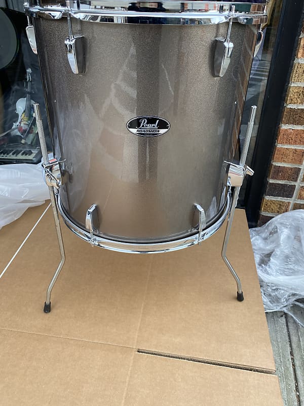 Pearl Roadshow 16"x16" Bronze Metalic Floor Tom Reverb