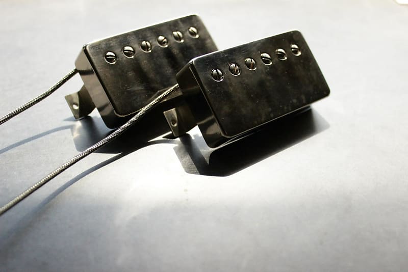 Wizz Pickups Premium Clone PAF Aged Nickel Covers