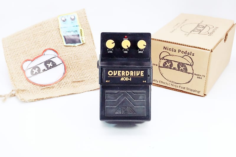 Aria AOD-1 Overdrive | Vintage 1980s Made in Japan | Fast Aria AOD-1 Overdrive | Vintage 1980s Made in Japan | Fast