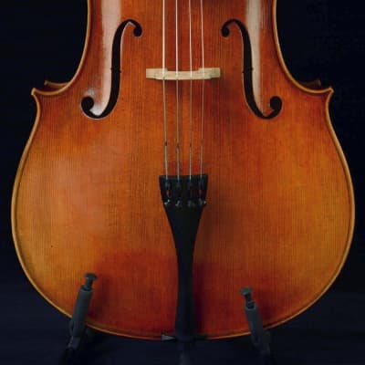 Stradivari 1712 Davidov Cello Master Wang's Own Work 200-y old Spruce No. W21 image 11